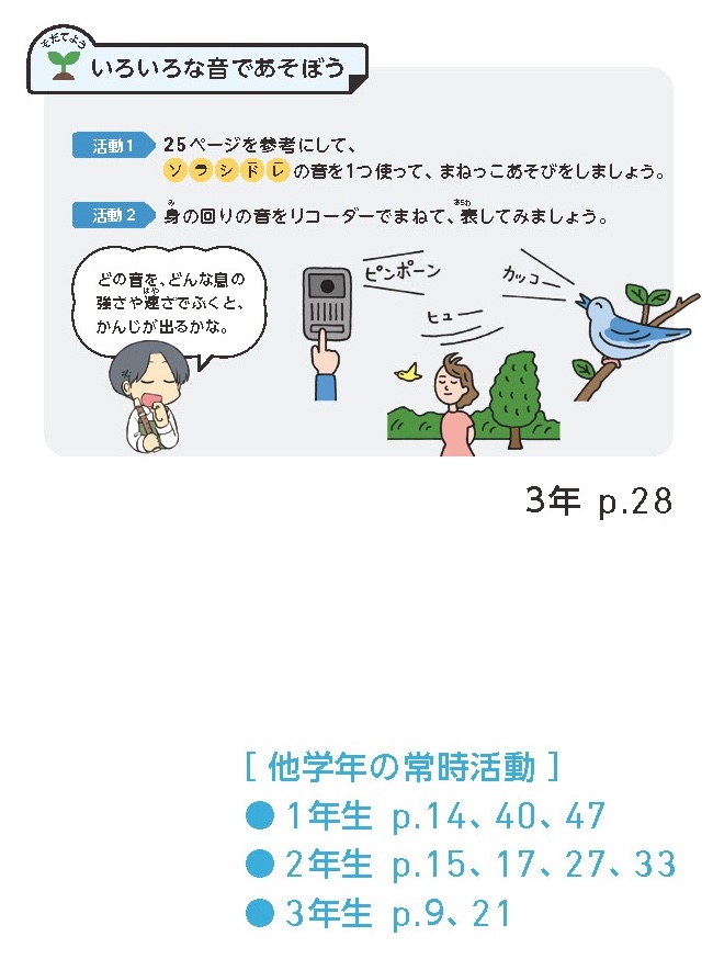 いろいろな音であそぼう